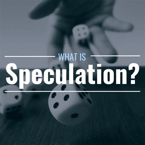 Speculation Vs Theory