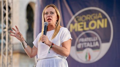 speech by giorgia meloni