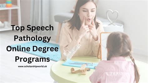 Online Speech Language Pathology Degree Programs