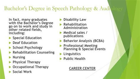 Speech Pathology Degree