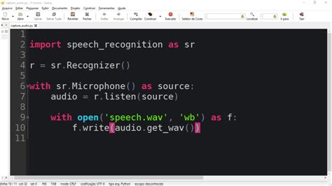 speech recognition python example code
