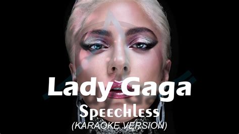 speechless lady gaga meaning
