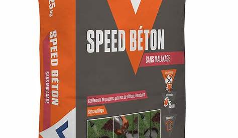 Speed Beton Sans Malaxage 25kg Batidrive Balan Bazeilles