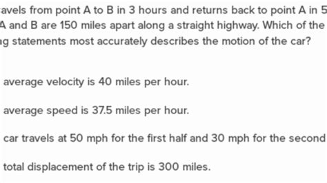 speed and velocity questions and answers