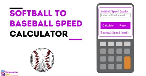 Speed Calculator Baseball