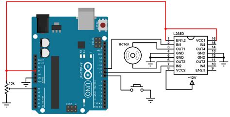 Speed Control Of Dc Motor Using Arduino And L293D