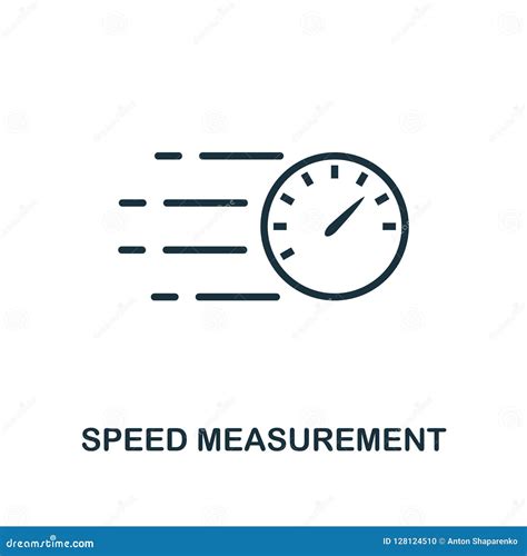 Speed measurement icon