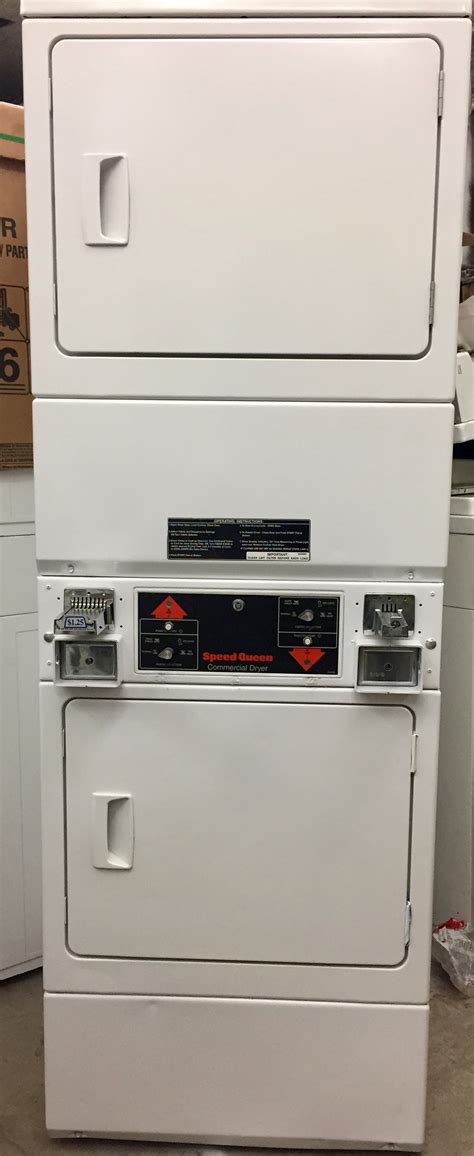 speed queen stackable commercial washer dryer
