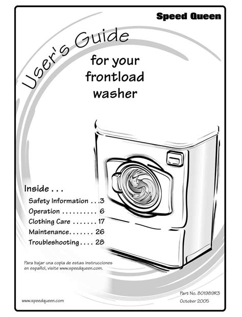 Speed Queen Top Load Washer Issues