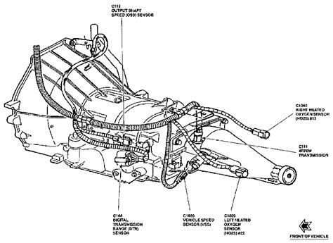 Speed Sensor Location Crown Vic