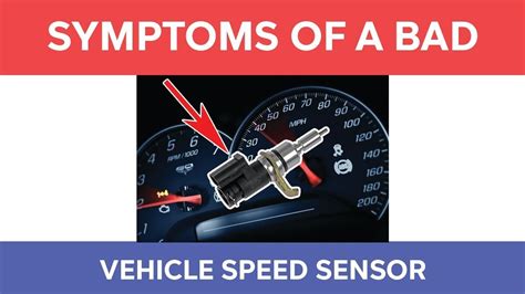 Speed Sensor Problems Symptoms
