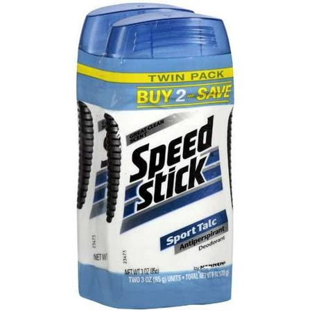 speed stick deodorant sport talc