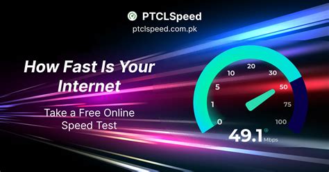 Speed Test Ptcl