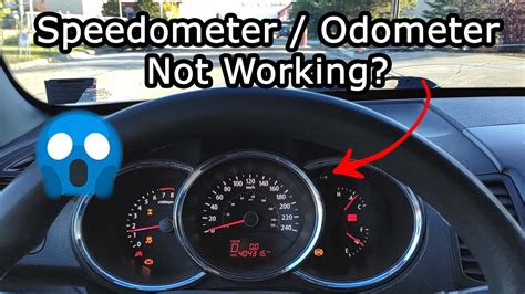 Speedometer And Odometer Don't Work