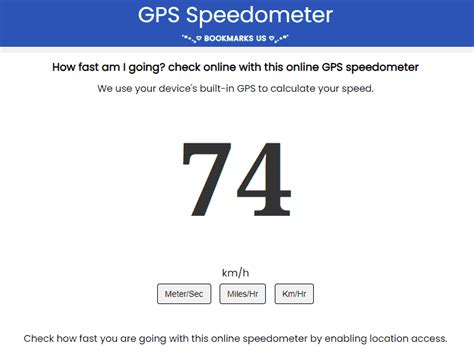 Speedometer Online Bus