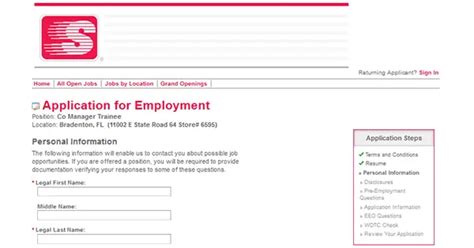 Kickstart Your Future with Speedway Careers Application Process