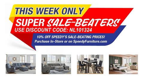 Speedy Furniture Discount Code