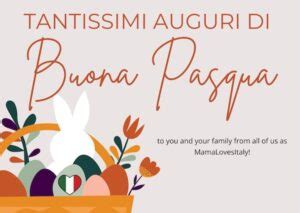 spell happy easter in italian