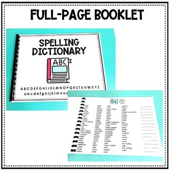 spelling dictionary online