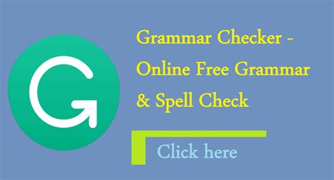 spelling grammar check free online