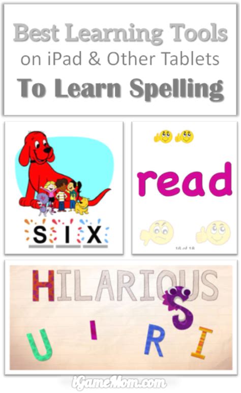 spelling learning tools