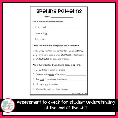 Spelling Patterns 2Nd Grade Pdf