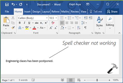 How To Fix Spell Checker Not Working In Word helpdeskgeek