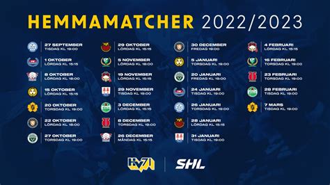 spelschema shl 2023 2024