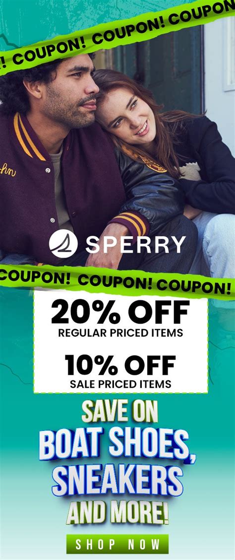 Unlock Money Saving Opportunities With Sperry Coupon Codes