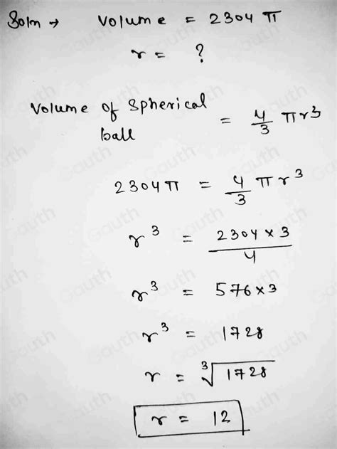 Spherical And Cubic Volume Applications