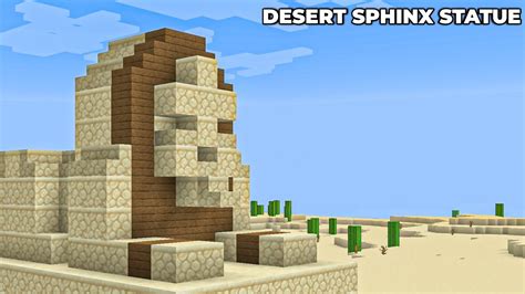 Sphinx Statue Minecraft