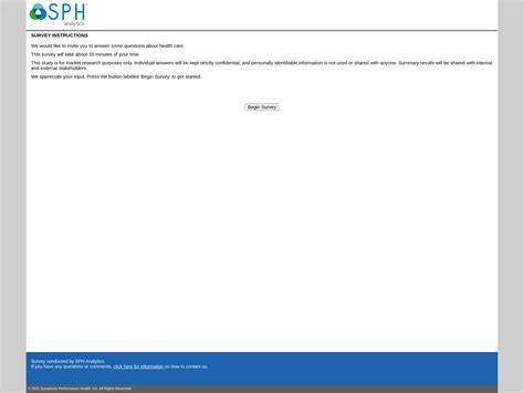 sphsurvey com