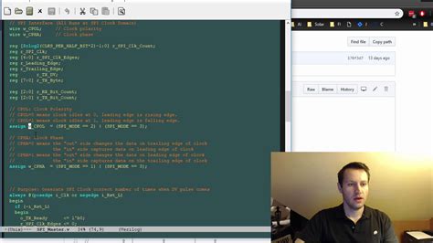 spi master verilog code