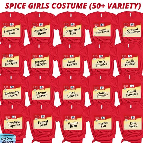 spice girls shirts halloween