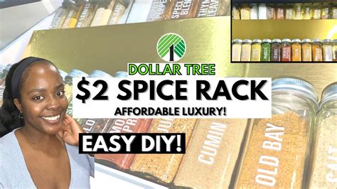 Spice Rack Dollar Tree