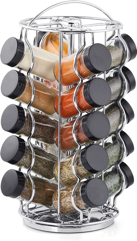 Spice Rack Empty Jars