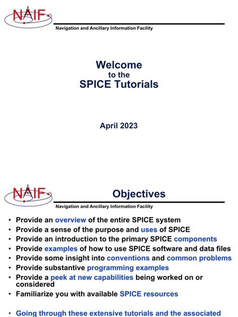 Spice Tutorials