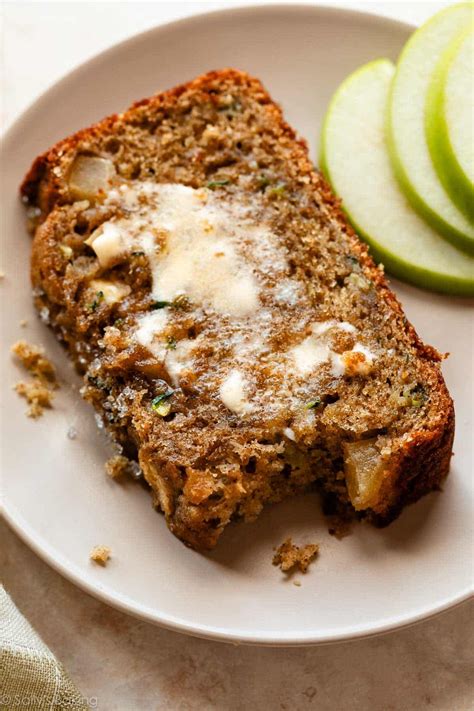 Spiced Apple Zucchini Bread