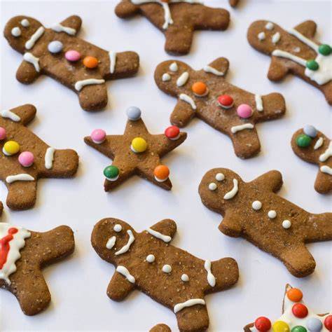 salted sugared spiced™ Gingerbread Cookies with Rum Butter Glaze