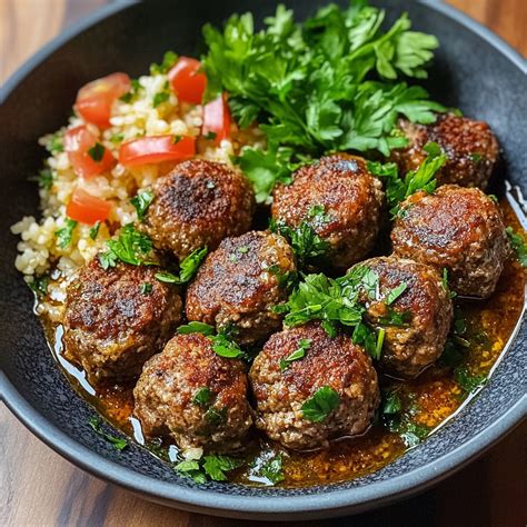 Spiced Lamb Meatballs