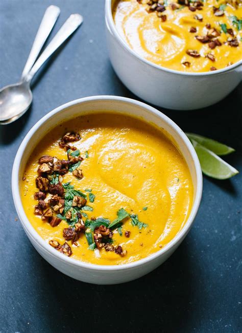 spiced sweet potato and carrot soup