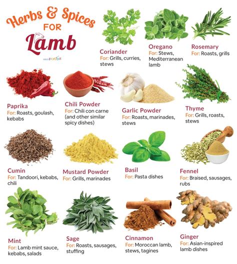 Spices For Lamb Meat