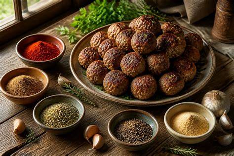 Spices for meatballs