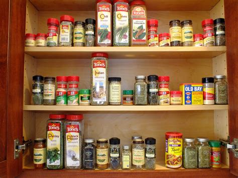 Spices in the Grocery Store