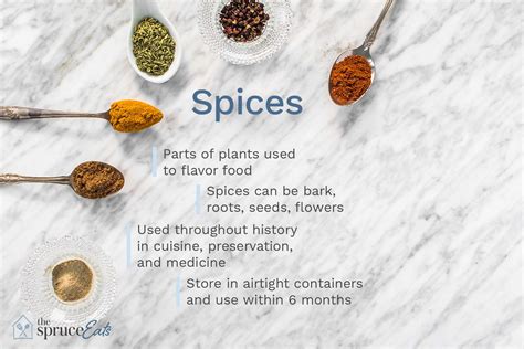 Spices Meaning And Example