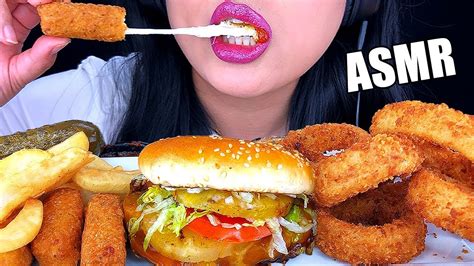 spicy asmr food eating fast