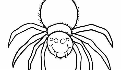 Spider Coloring Pages Free Printable