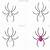 spider drawing step by step