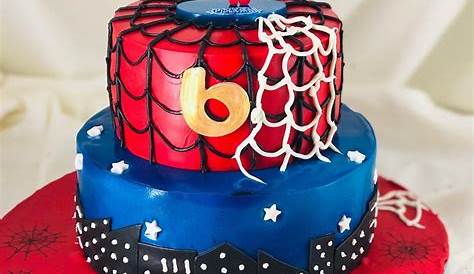 Spider Man Birthday Cake Design Theme