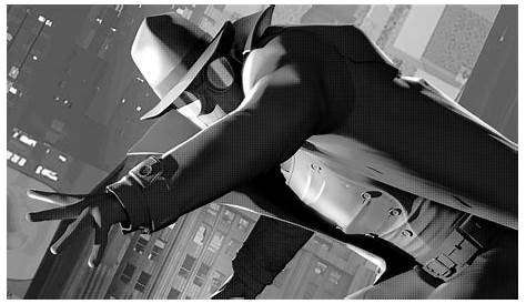 Spider Man Into The Spider Verse Noir Spiderman In 5K